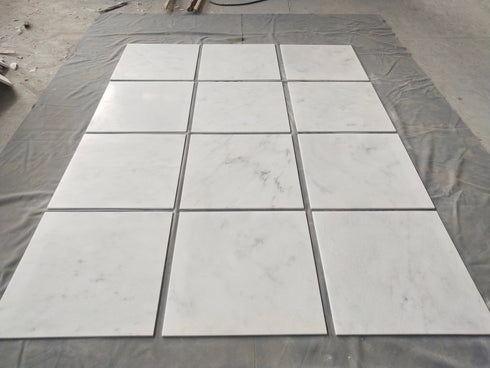 Oriental White Wall and Floor Tile 12x12"